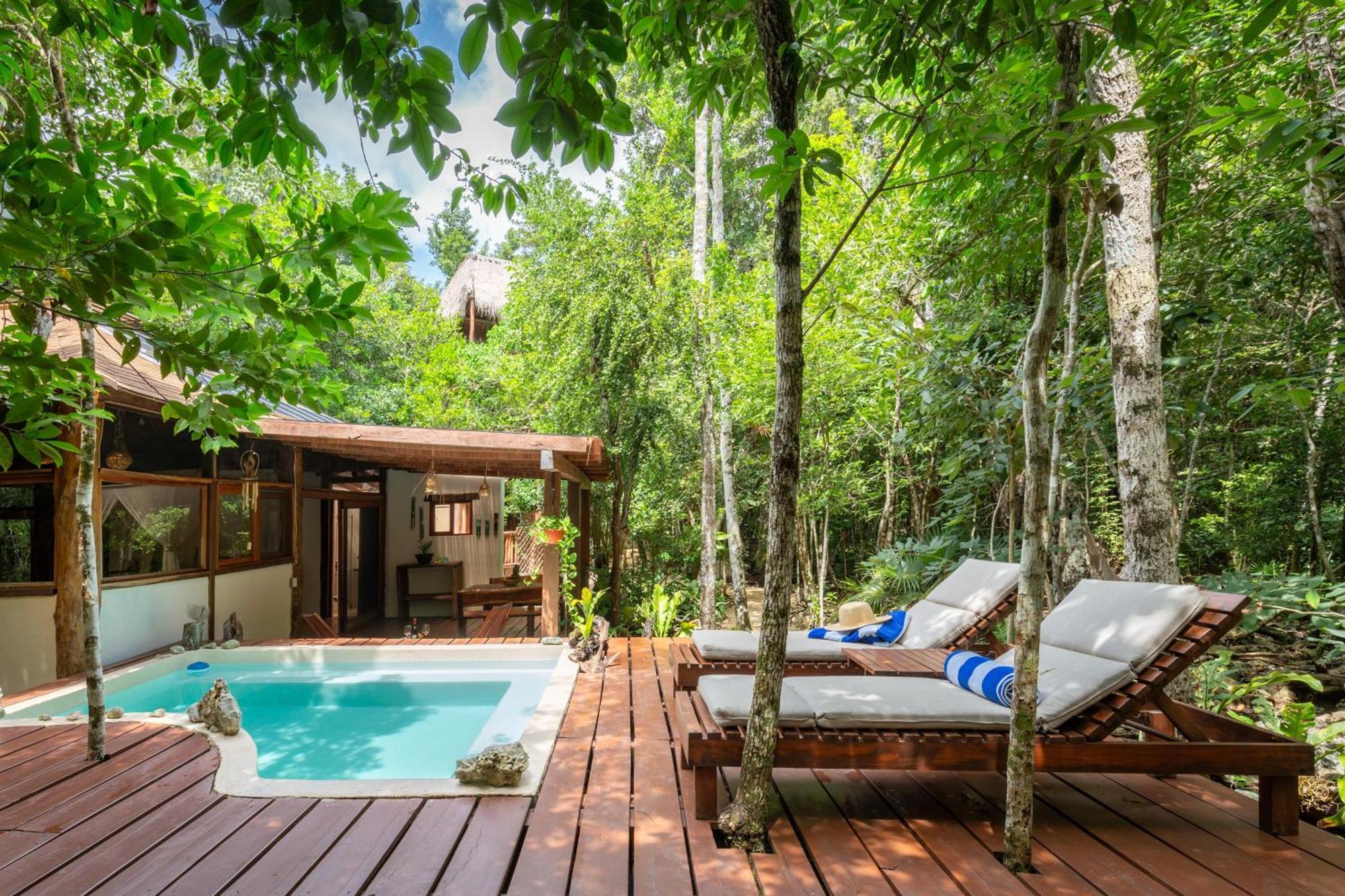 Pepem Holistic Experience - Peaceful Retreat Near Tulum (Adults Only) Villa Bagian luar foto