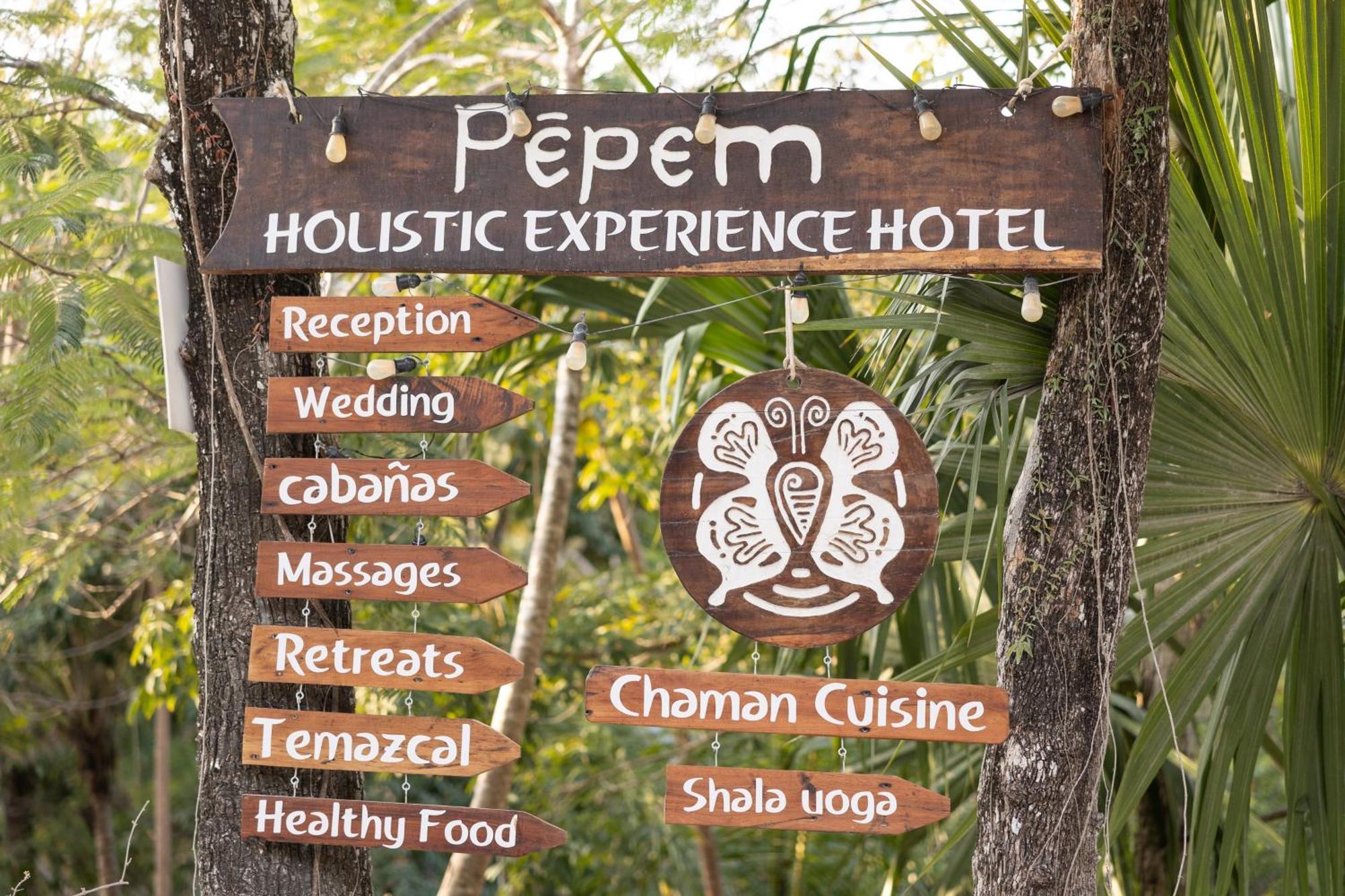 Pepem Holistic Experience - Peaceful Retreat Near Tulum (Adults Only) Villa Bagian luar foto